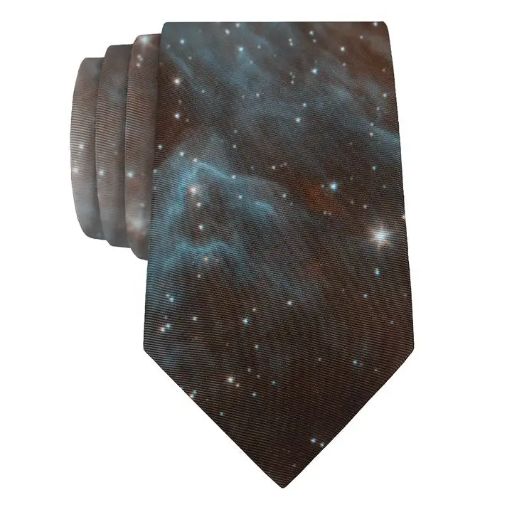 Refined Space Motif Necktie