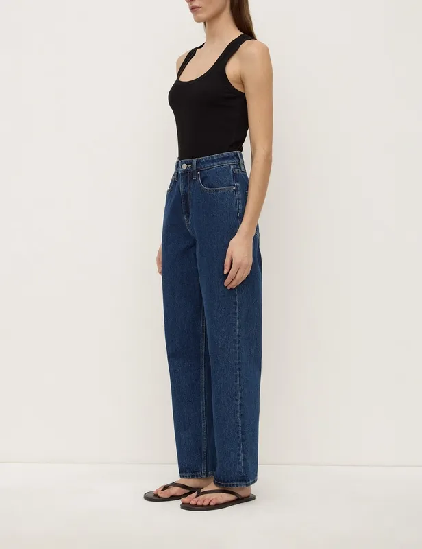 Heritage Blue Vintage Straight-Leg Jeans