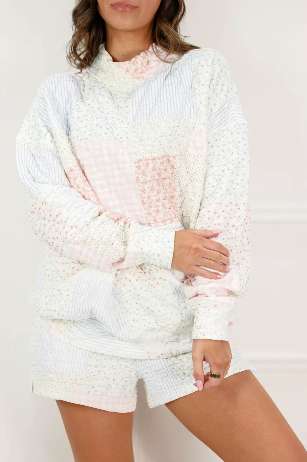 Smooth Floral Print Set