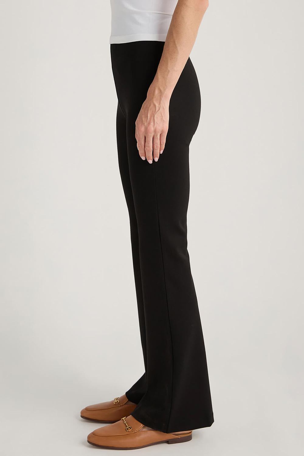 Z Supply Do It All Flare Ponte Pants - black