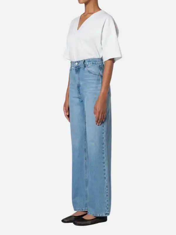 High-Rise Wide-Leg Jeans