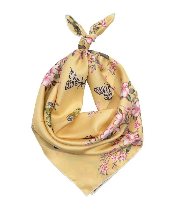 Spring Casual Style Silk Bandana