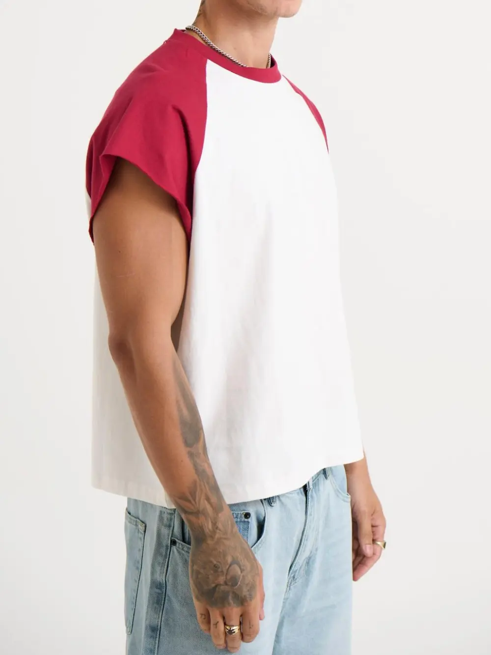 Comfortable And Soft Versatile Crimson Vest