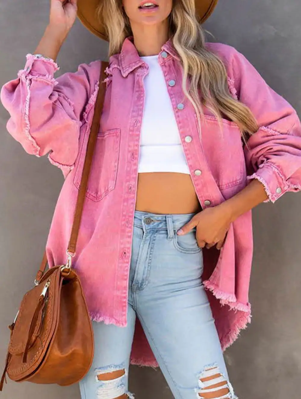 Denim Patchwork Shirt