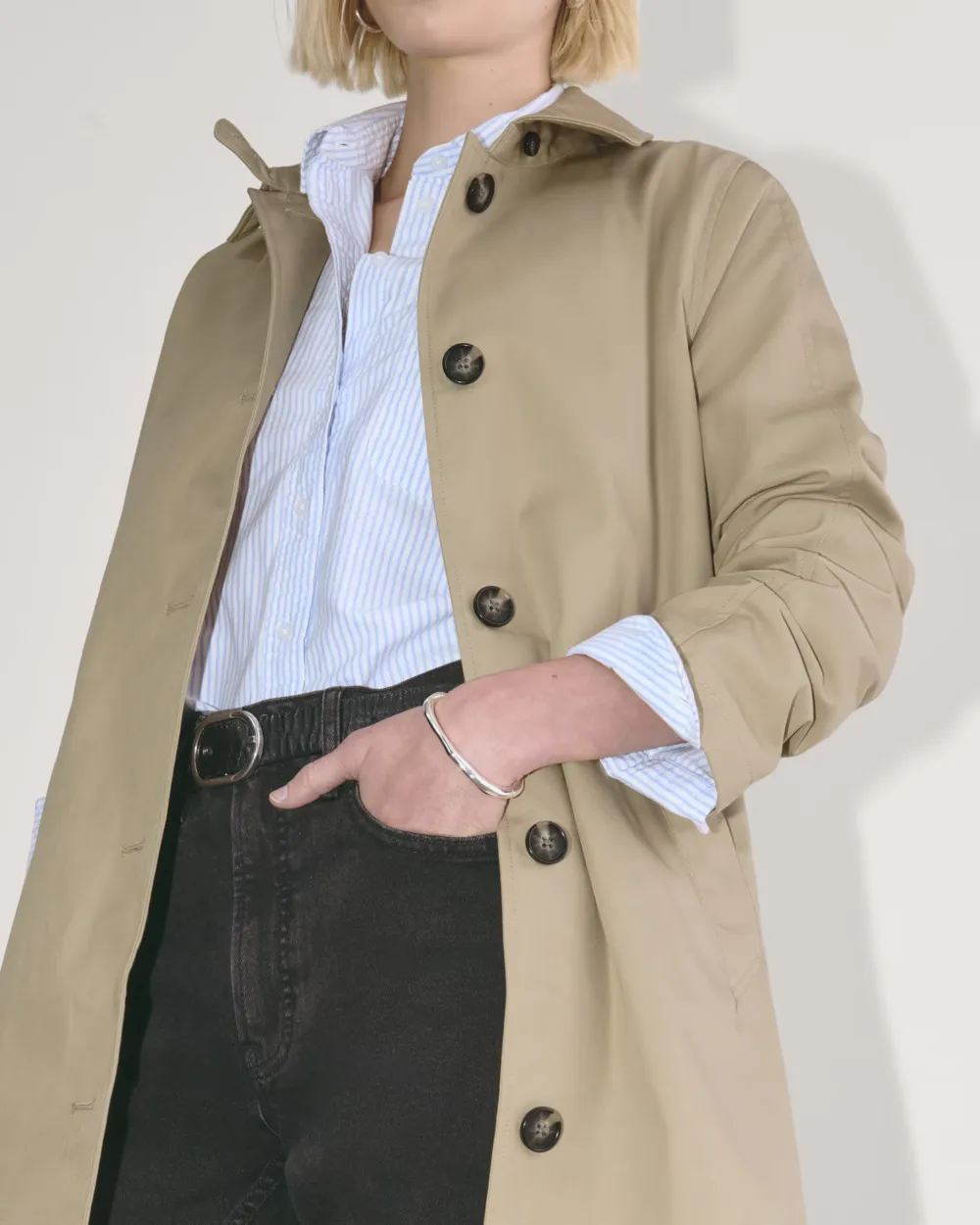 Lapel Neck Coat