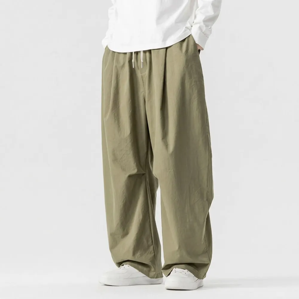 Relaxed Wide Utility Pants