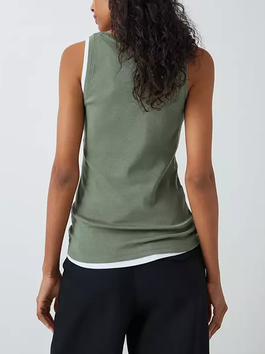 Cotton Jersey Tank Top