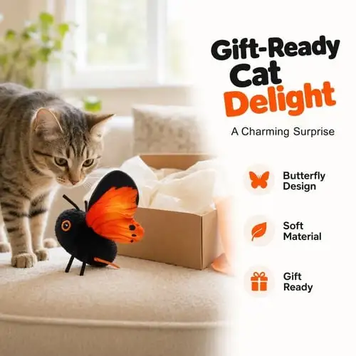 Gravity Pet Laser Cat Teaser Feather Replacement Pet Supplies Cat Toy Self-Play Boredom Relief Bouncing Cat Wand
