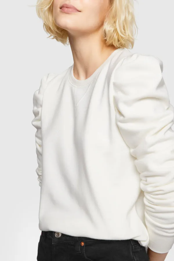 White No Printing Hoodie
