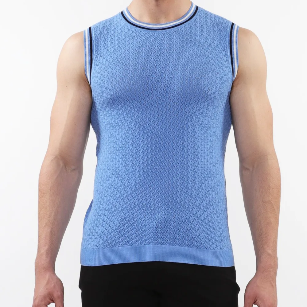Fitline Open Knit Vest