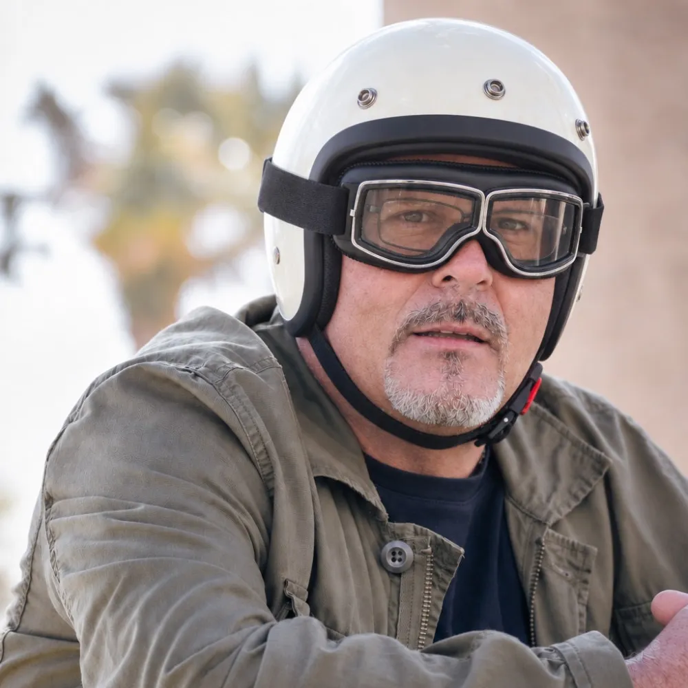 Vintage Classic Motorcycle Goggles