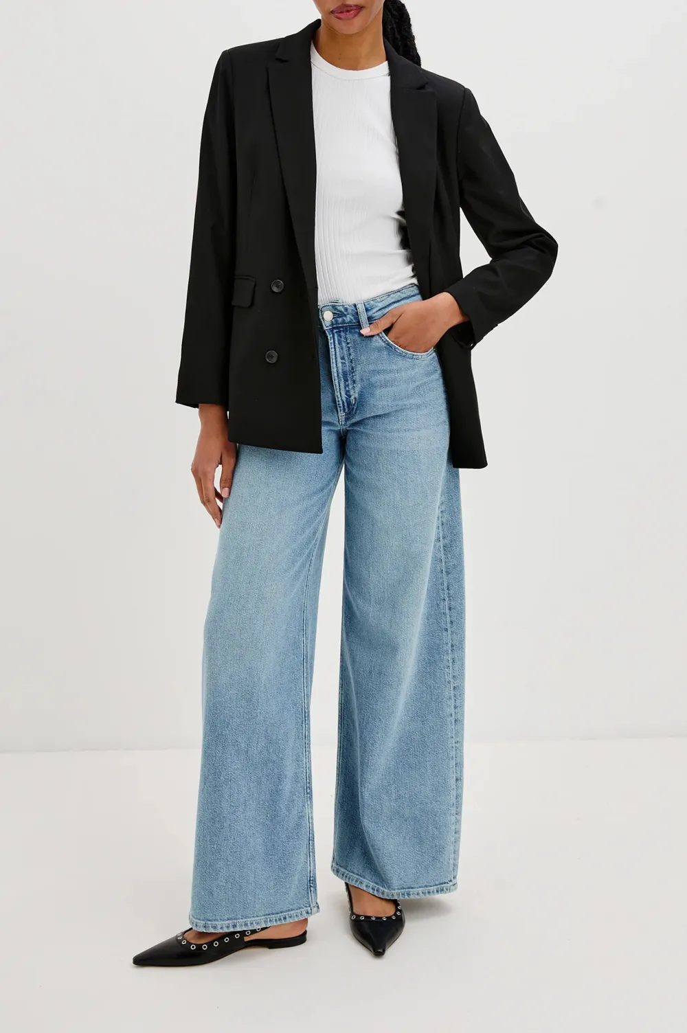 Coarse-Napped Pattern Business Casual Suit