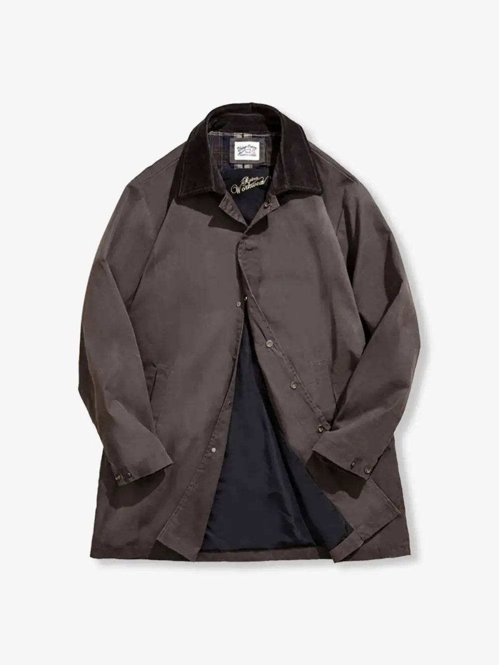 Men'S Corduroy Waxed Field Jacket