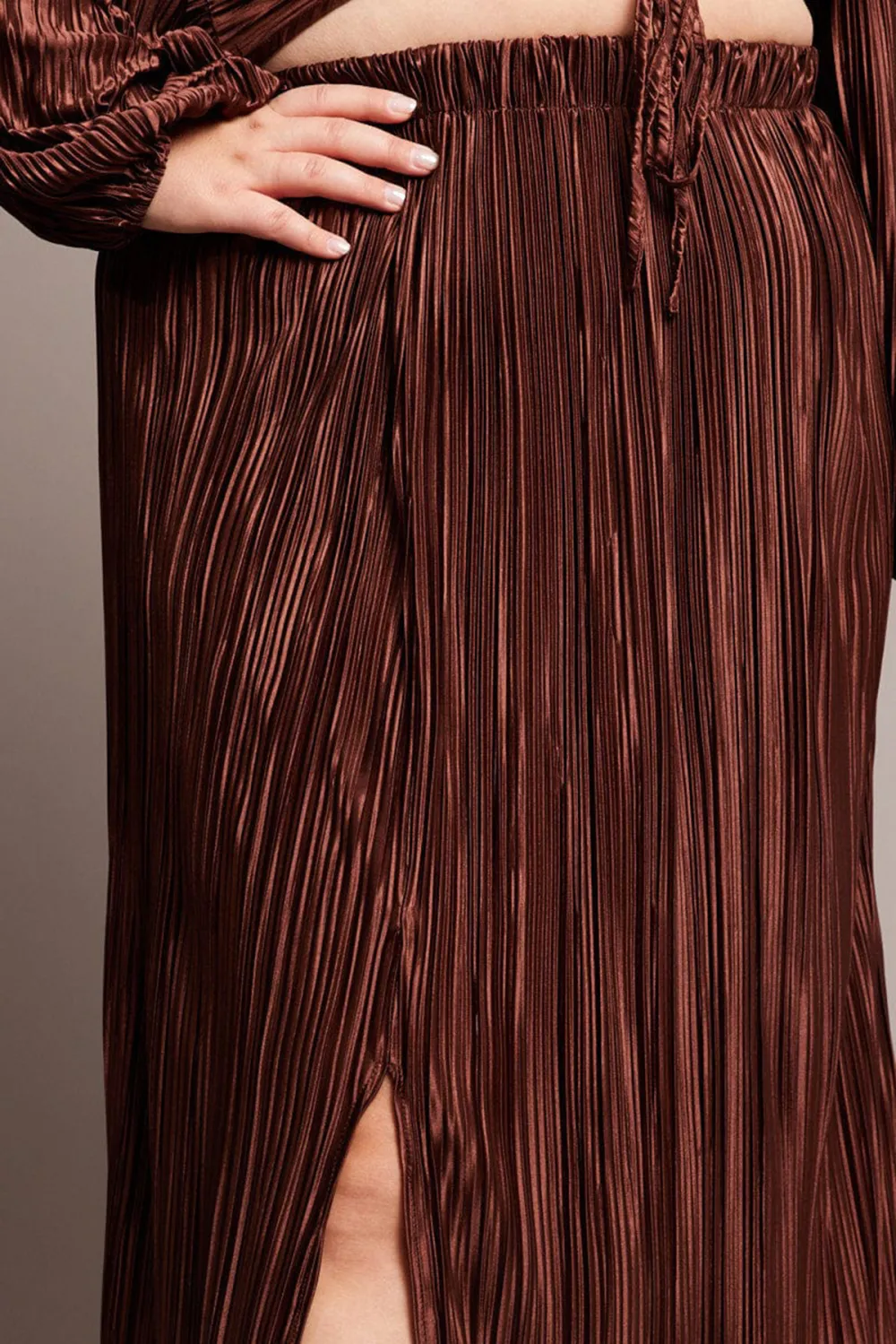 Black Ragtag Pleated Mini Skirt