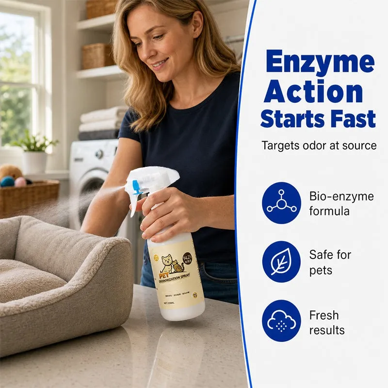 2026 HOT SALE🥳💞50K+ SOLD! 🐾💨 Enzyme Pet Deodorizing Spray