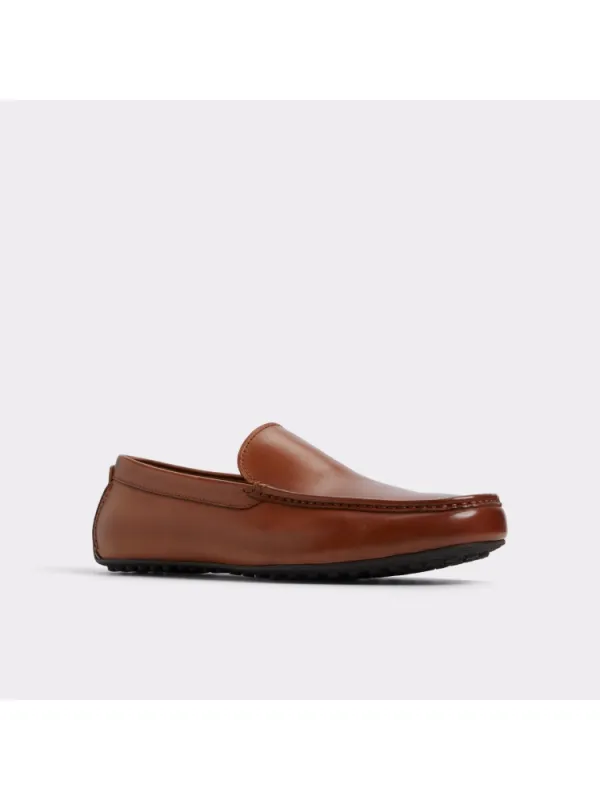 Cognac Comfortable Smooth Leather Shoes