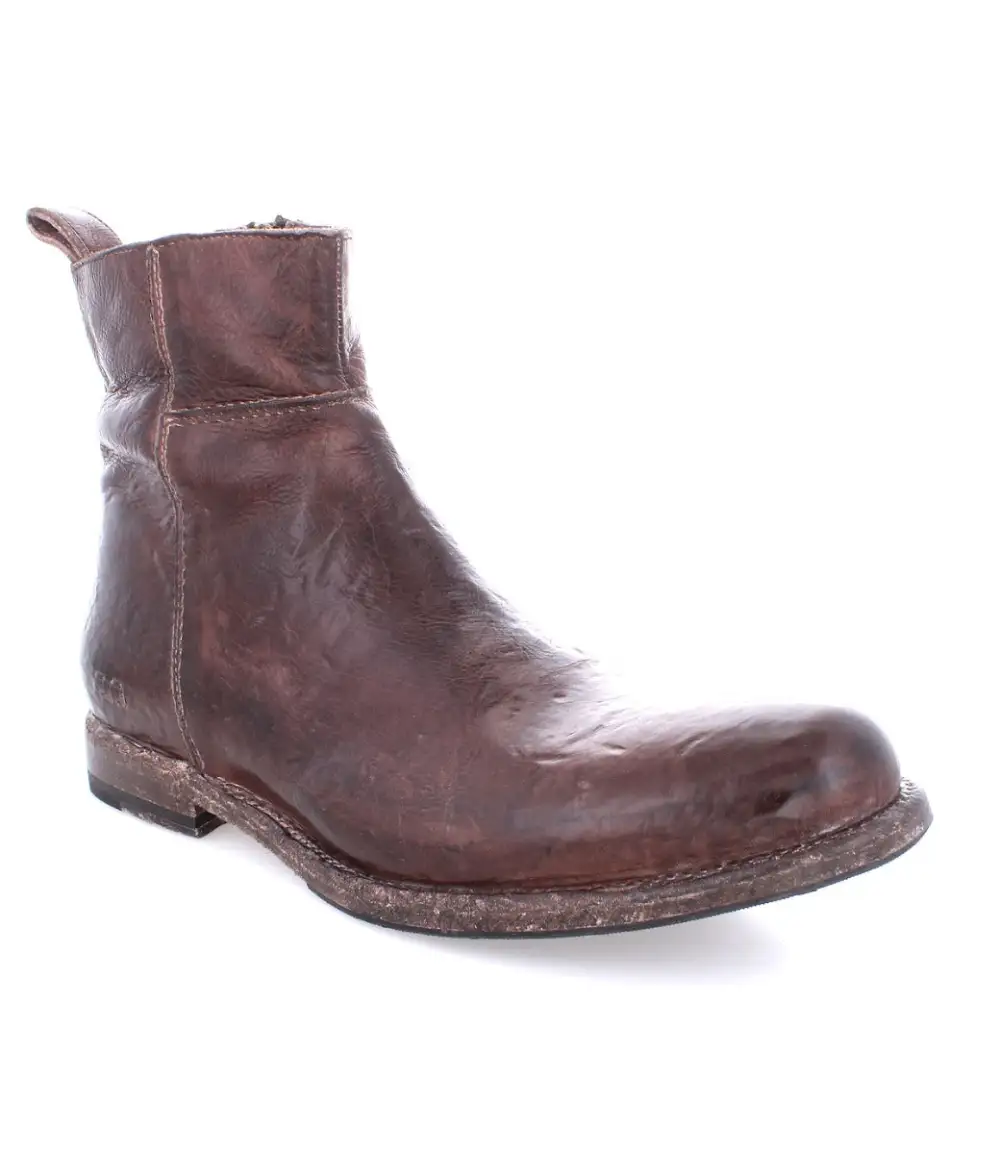 Low-Top Leather Heritage Ankle Boots