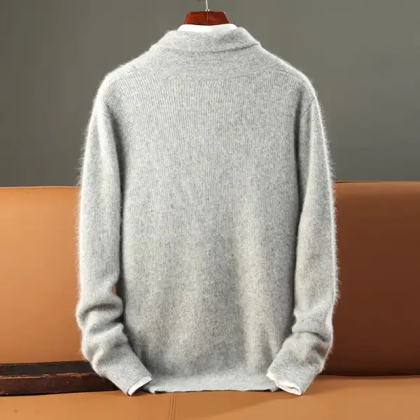Cashmere Crewneck Knit Sweater