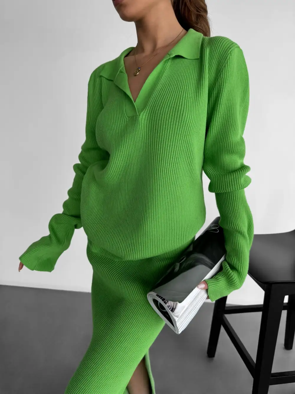 Boxy Knit Sweater