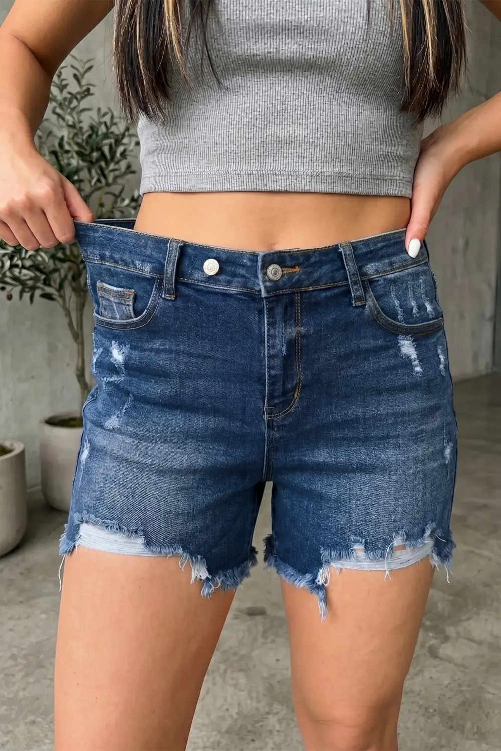 Weekend Edge Denim Shorts
