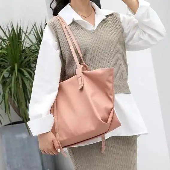 Roomy Nylon Tote Bag