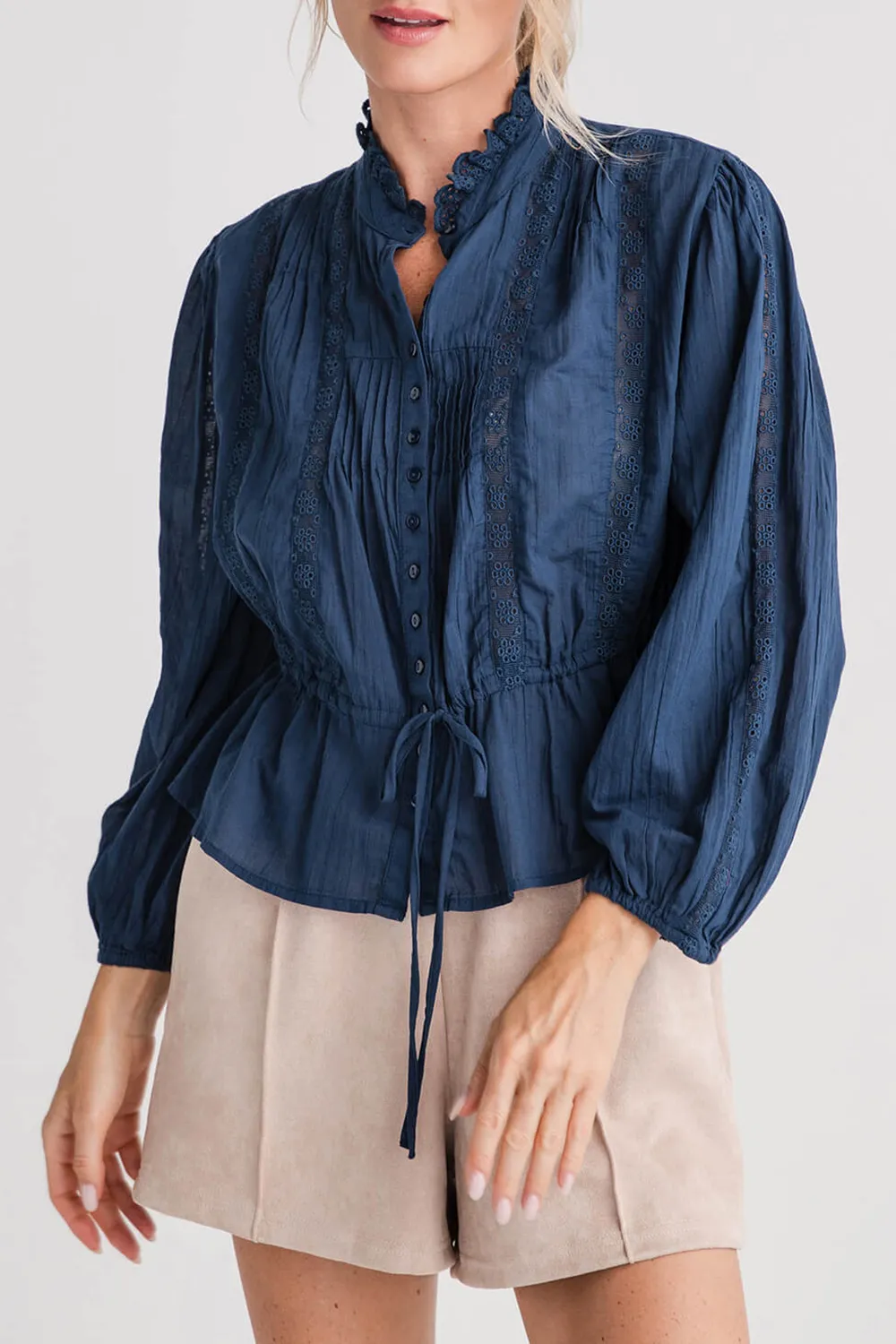 Free People Best of Me Blouse - optic white