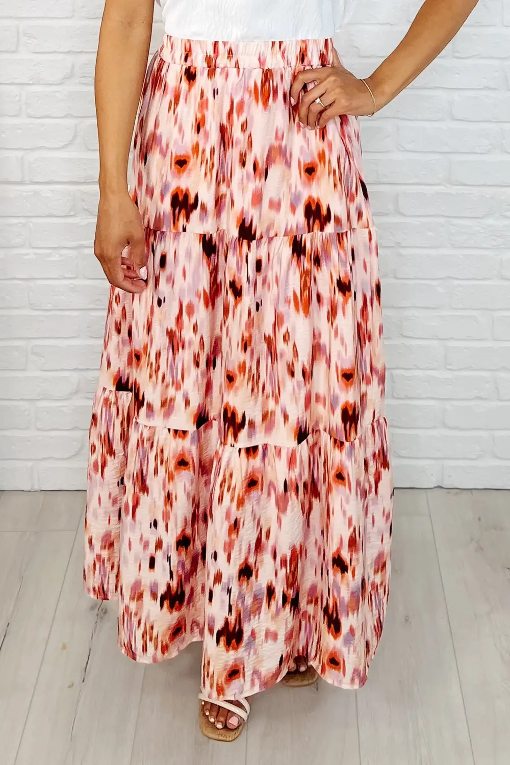 Words Fail Maxi Skirt
