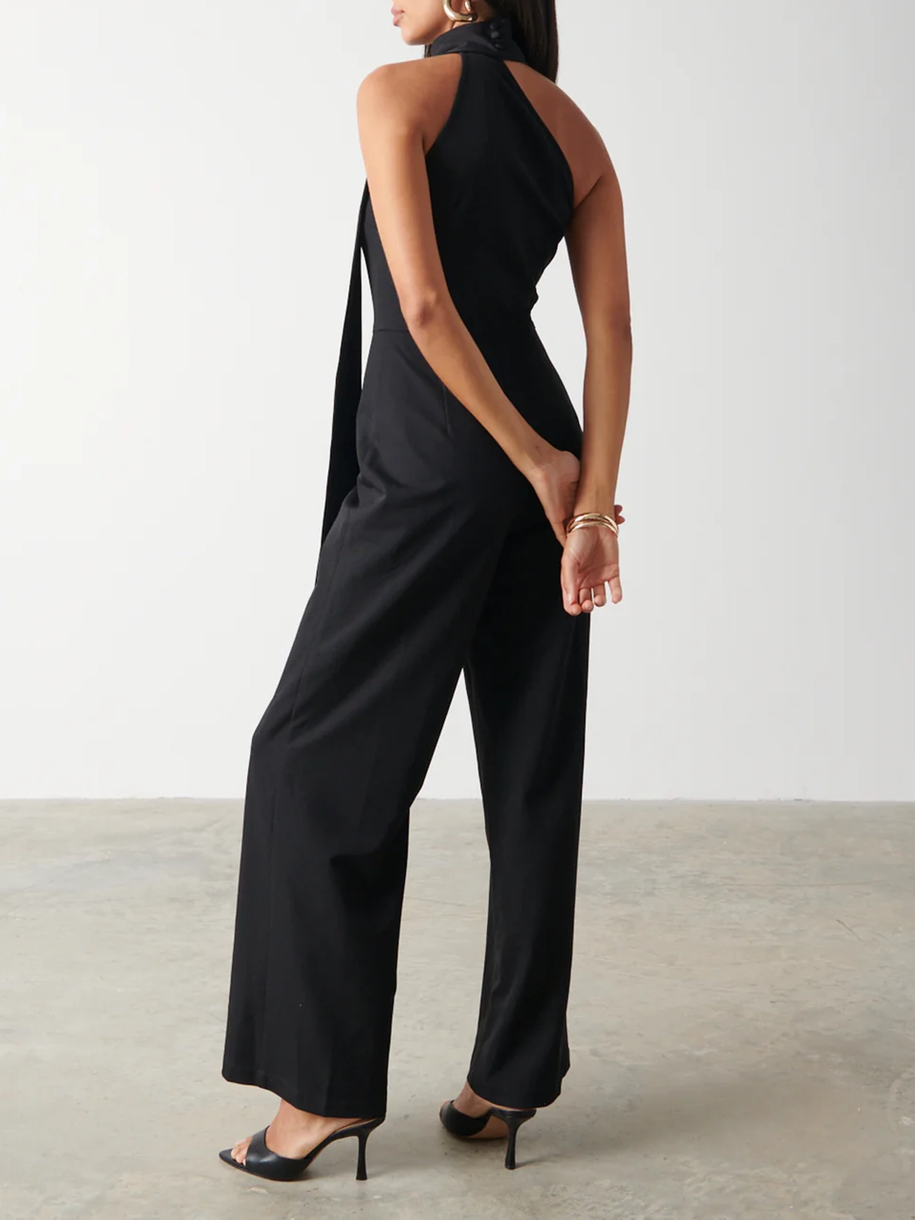 Scarf Jumpsuit