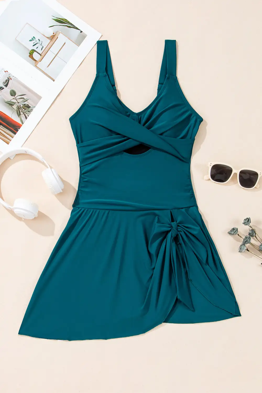 Sea Adjustable Straps Cutout Swimsuit