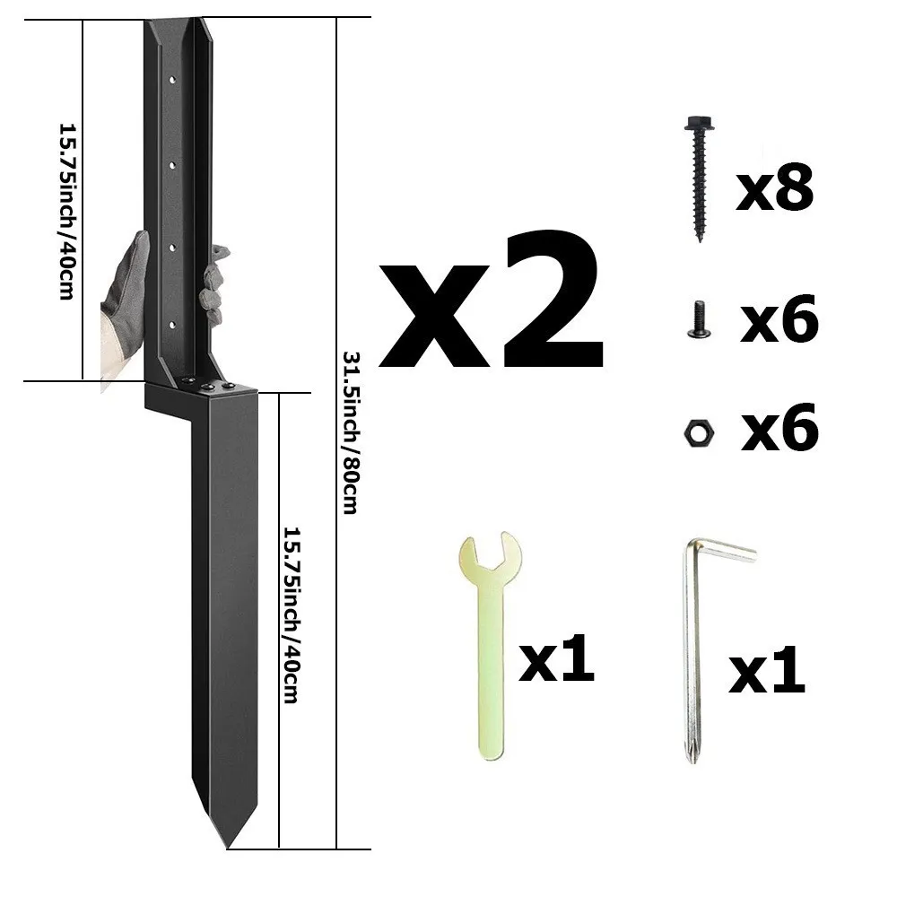 Saker Fence Post Repair Kit