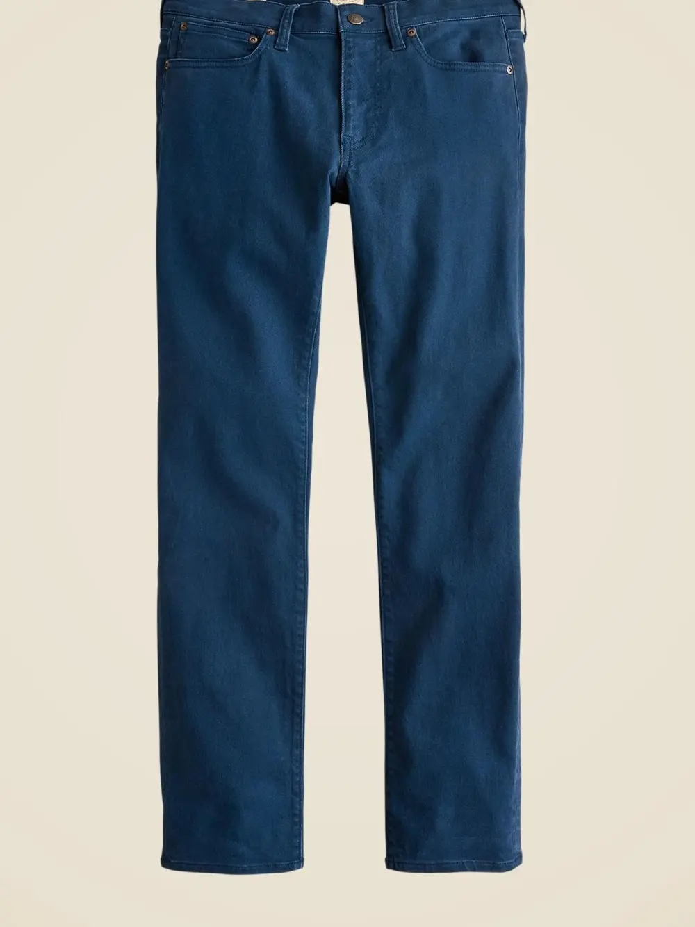 Casual Cotton High Waisted Jeans
