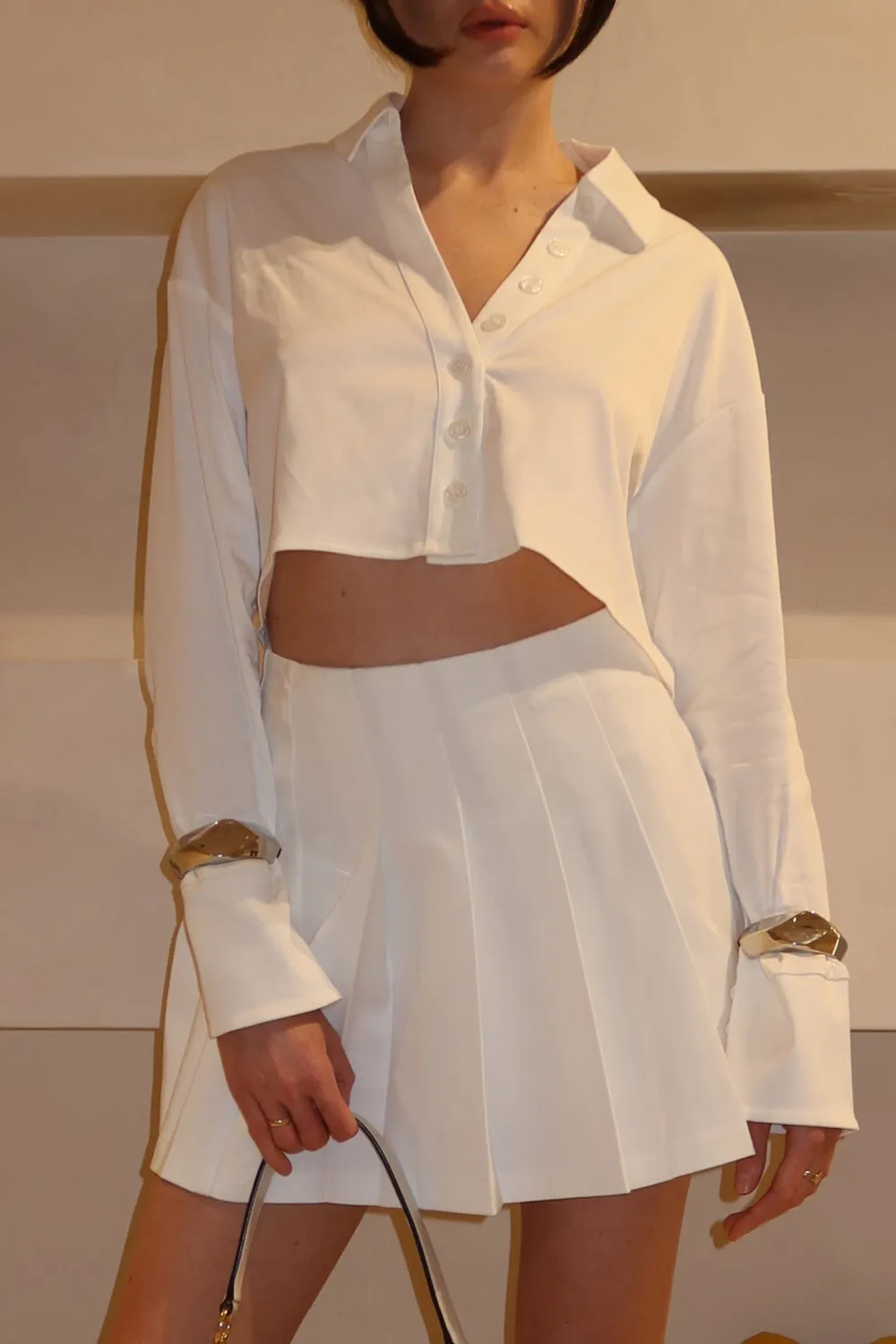 Cotton Button Up Shirt