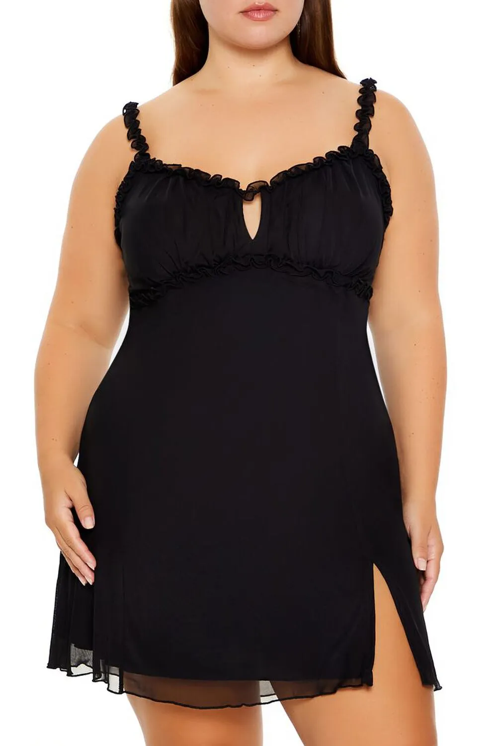Plus Size Sweetheart Mini Dress