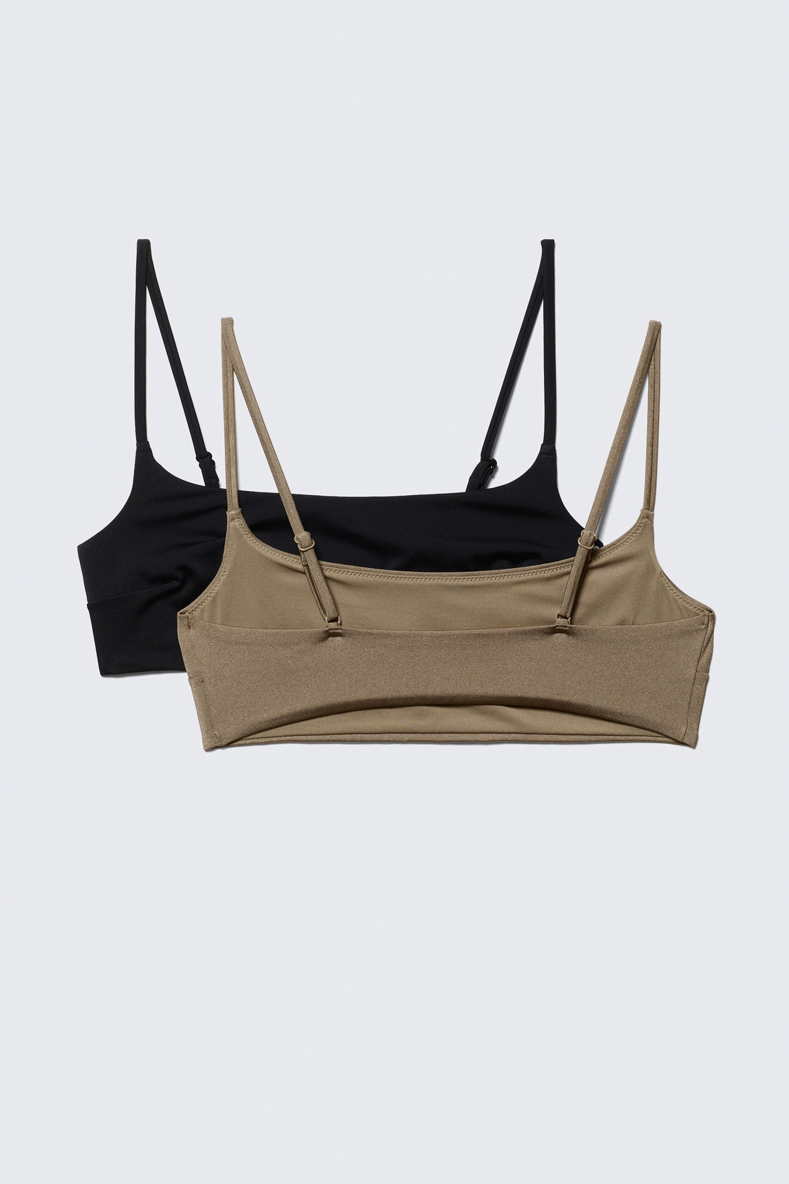 2-Pack Spaghetti Strap Bikini Tops
