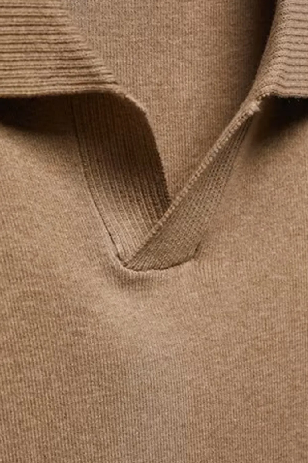 Fine-Knit Cotton Polo Shirt