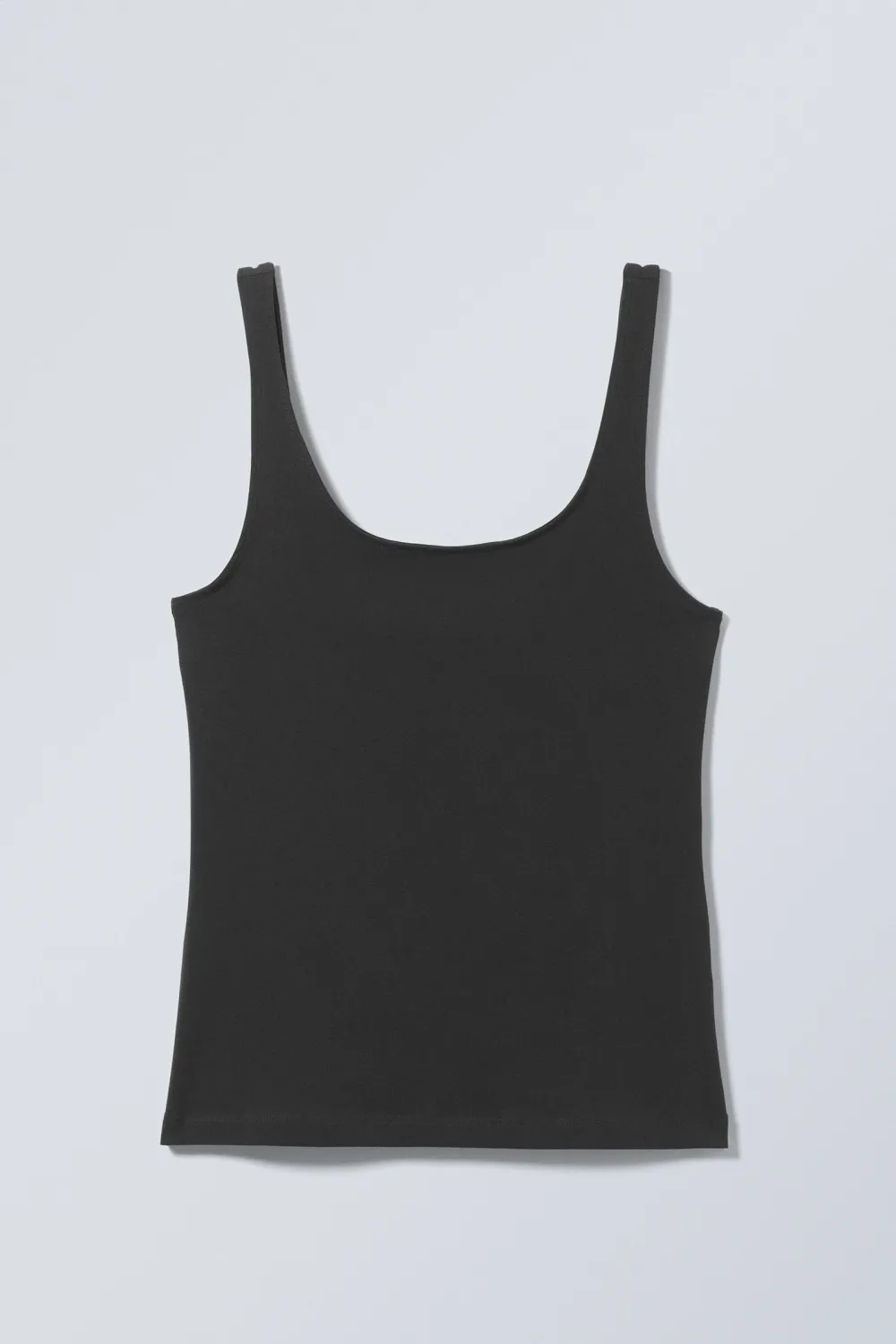 Plain Square Neck Tank Top