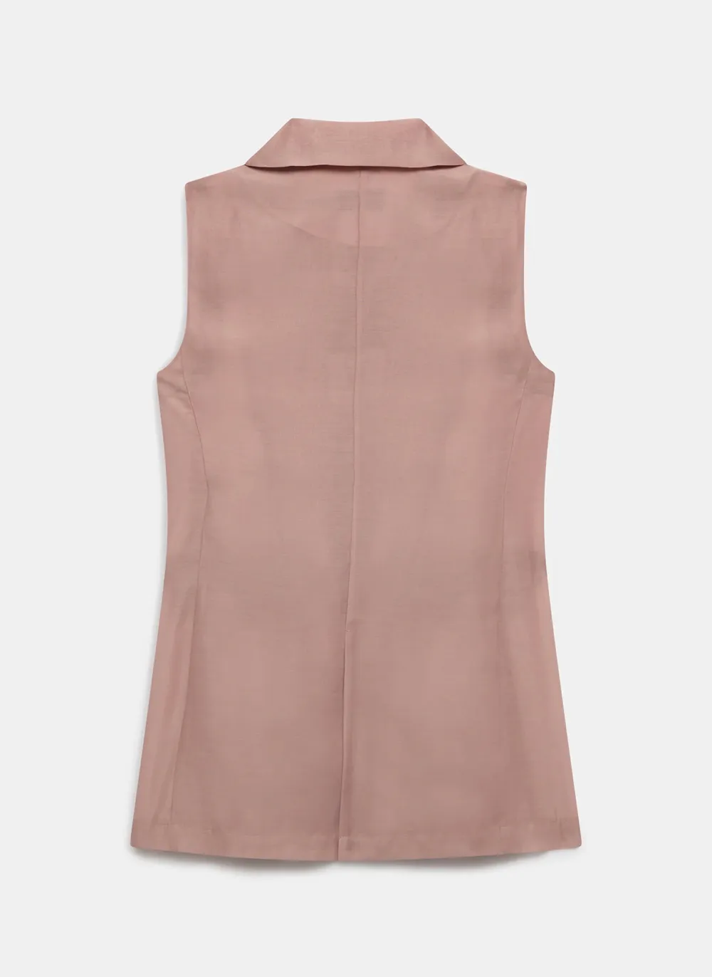 Casual Style Pink Waistcoat