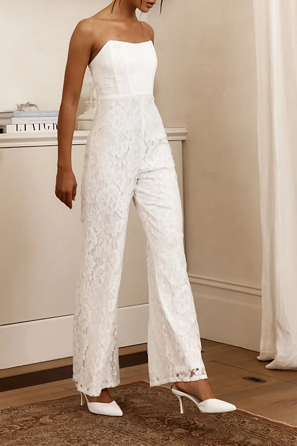 Fashion Lace Printed Women's Jumpsuit