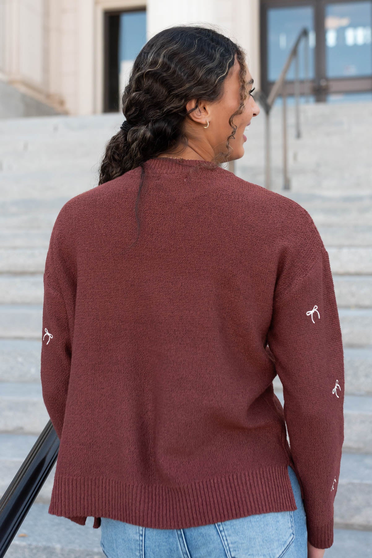 Cassie Sienna Bow Sweater