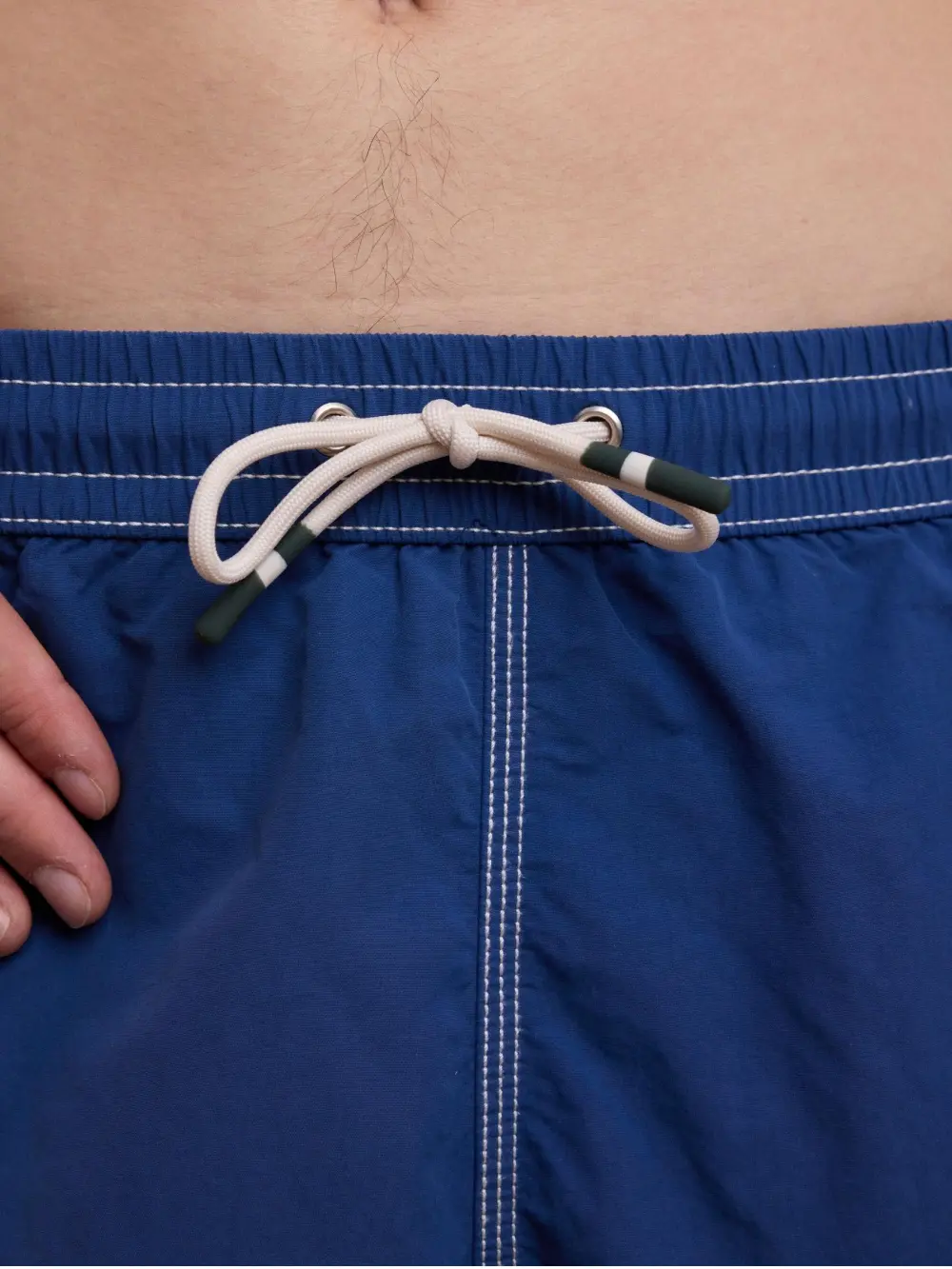 Loose Casual Comfortable Breathable Dark Blue Swim Trunks