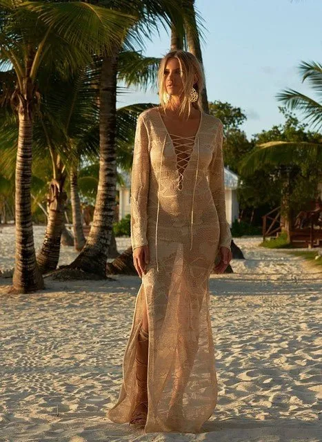 Giselle Premium Crochet Beach Cover up