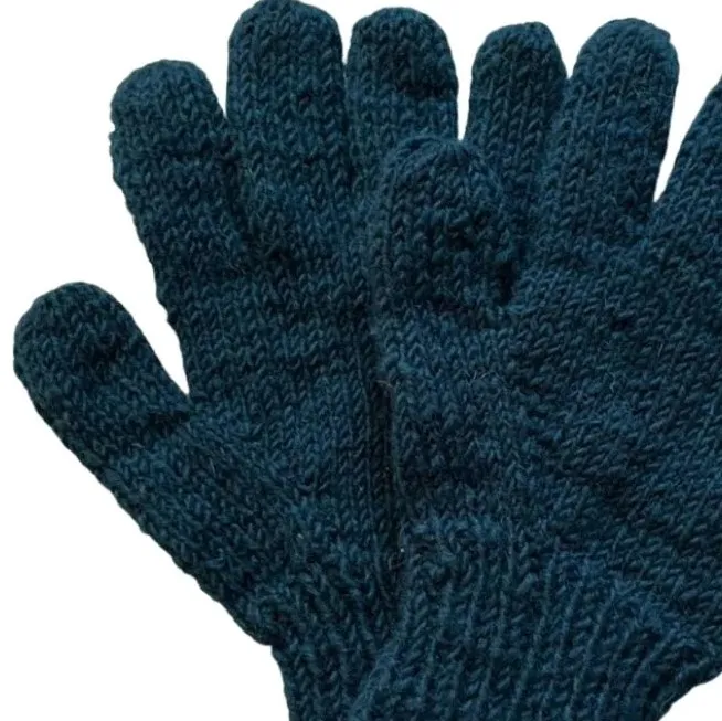 plain wool gloves