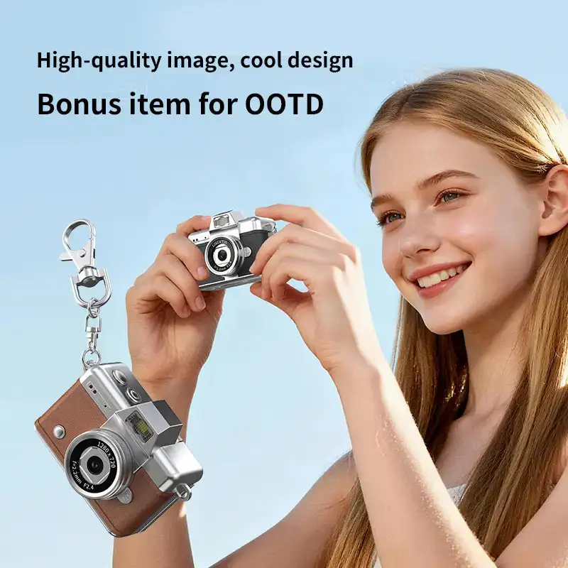 Ultra-Compact Retro Pocket Camera