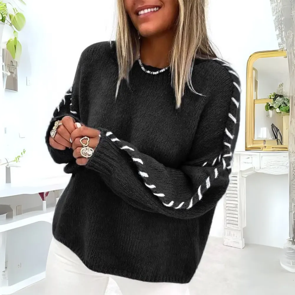 Simple Charm Knit Sweater