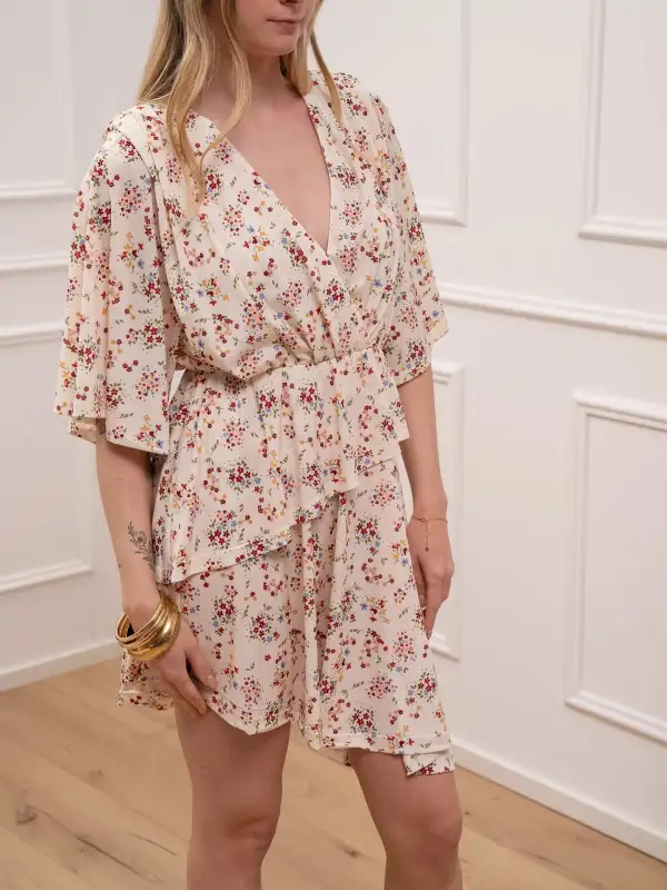 Mini V Neck Dress