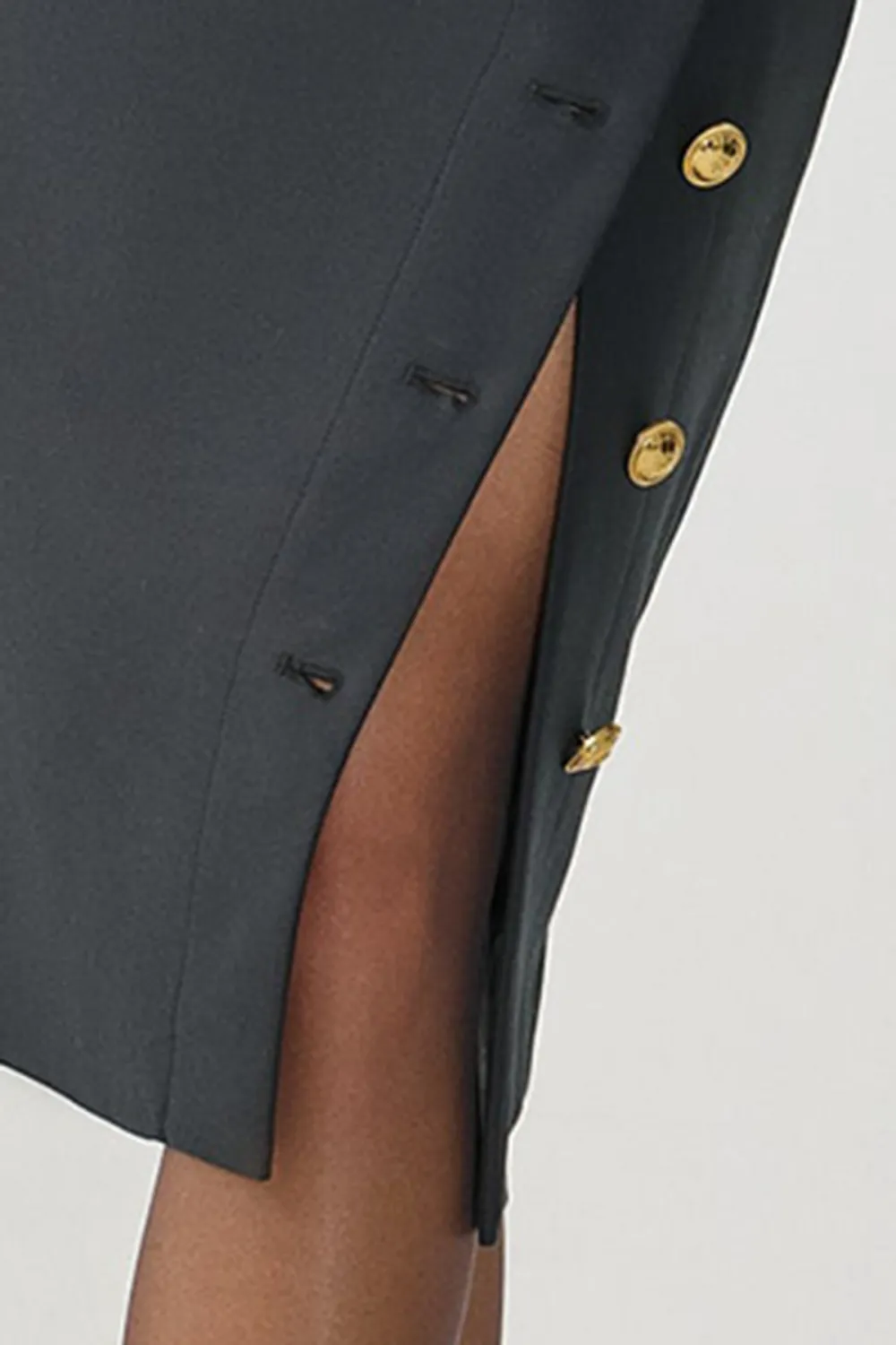 Midi Skirt-Black