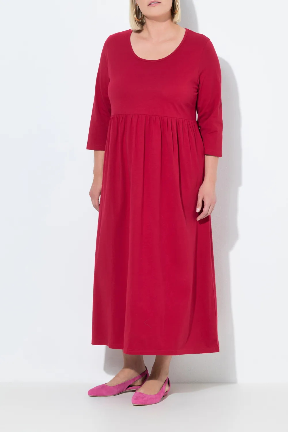 Round Neck Pure Cotton Dress