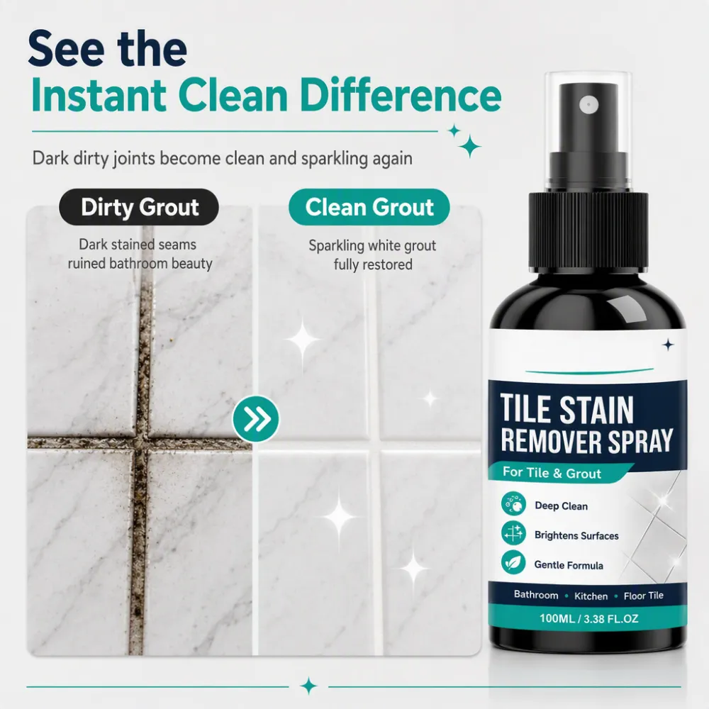 Ceramic tile cleaning agent