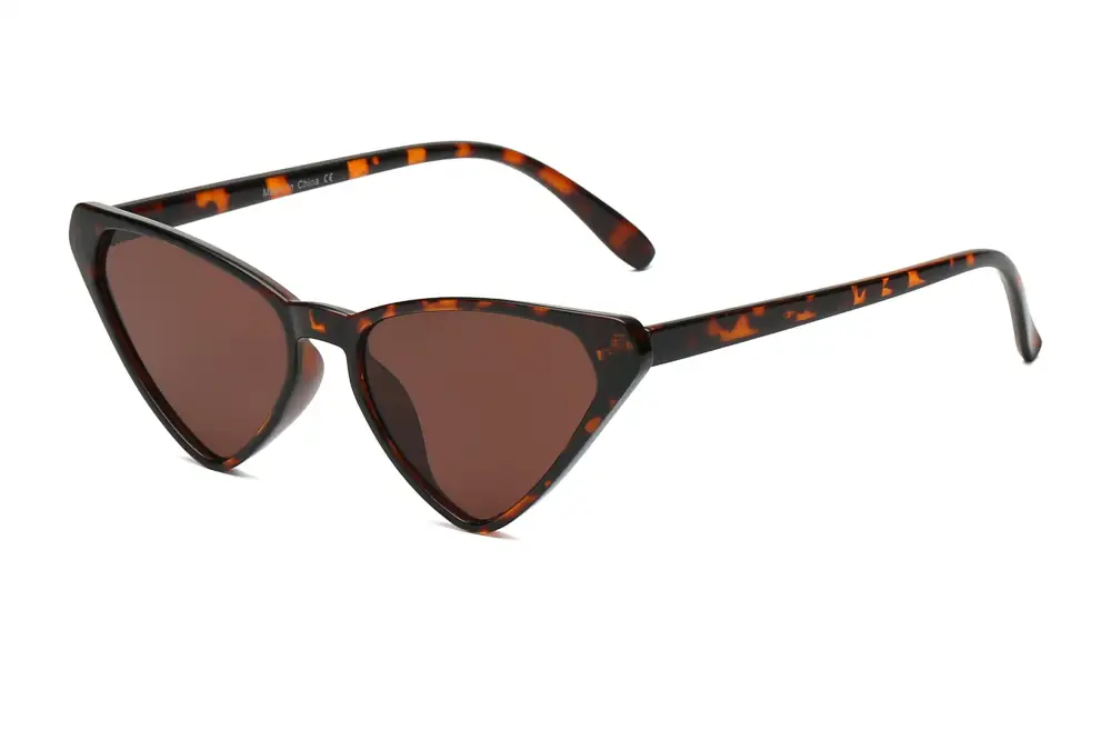 Minimal Cat Eye Frame Sunglasses