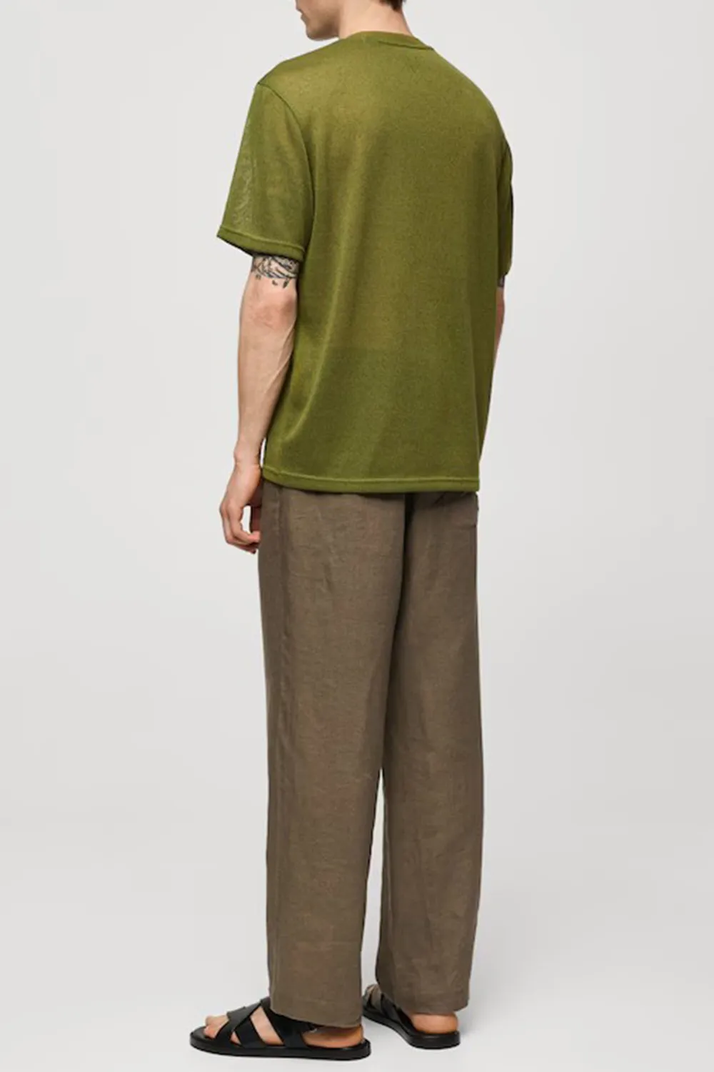 T-Shirt With Regular-Fit Structure